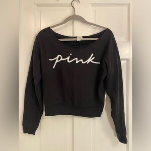 Early 2000s off the shoulder Pink Crew